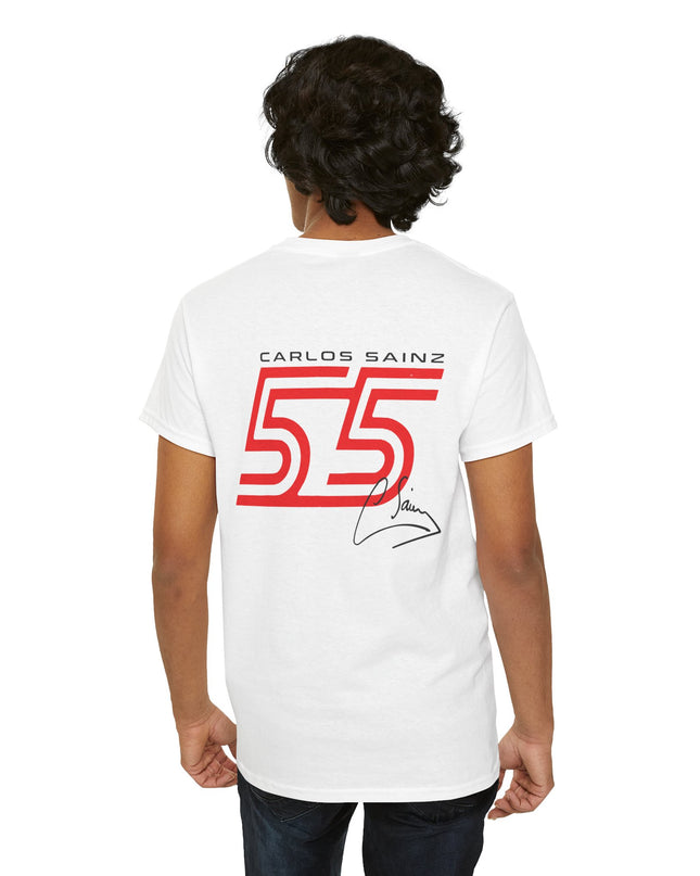 Carlos Sainz, F1 Racing Driver, Grand Prix, Formula One (Two Side) T-Shirt