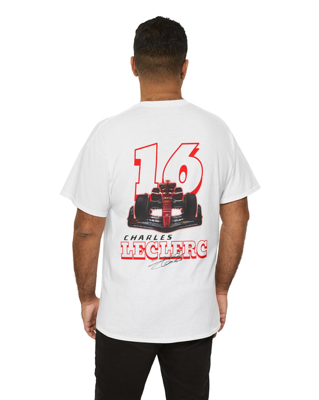 Charles Leclerc, F1 Racing Driver, Grand Prix, Formula One (Two Side) T-Shirt