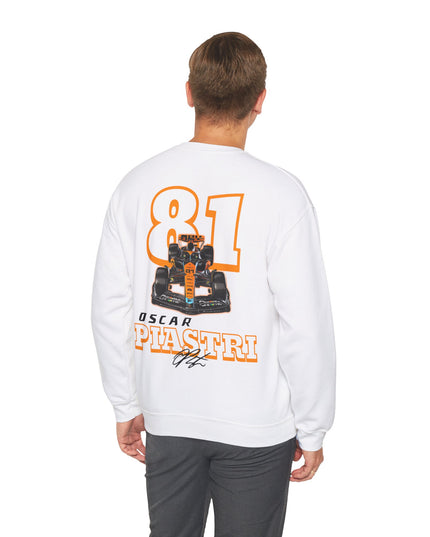 Oscar Piastri, F1 Racing Driver, Grand Prix, Formula One Sweatshirt  (Two Side)