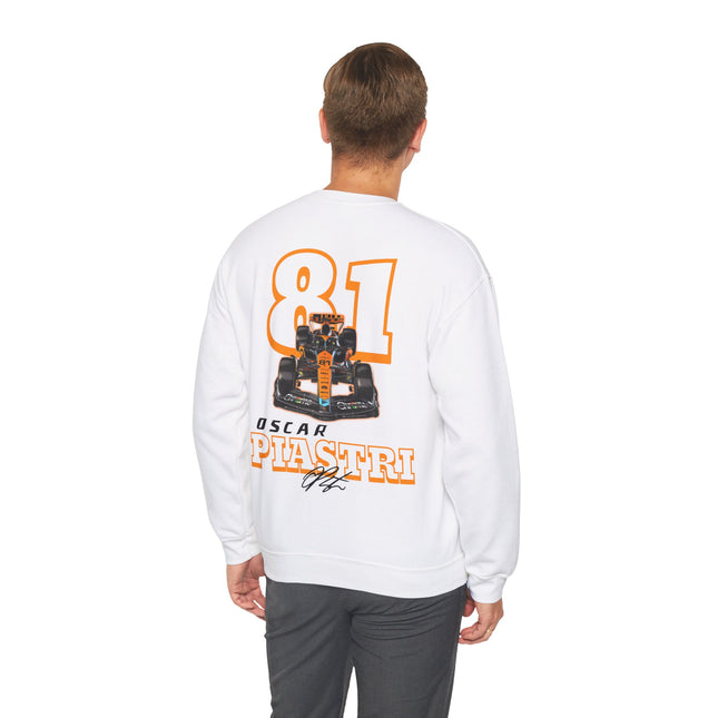 Oscar Piastri, F1 Racing Driver, Grand Prix, Formula One Sweatshirt  (Two Side)