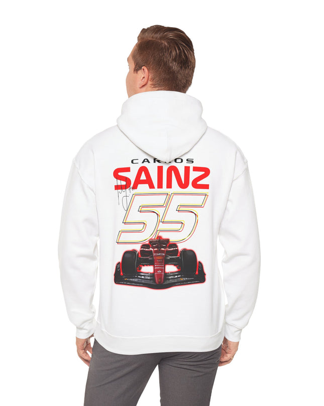 Carlos Sainz, F1 Racing Driver, Grand Prix, Formula One (Two Side) Hoodie