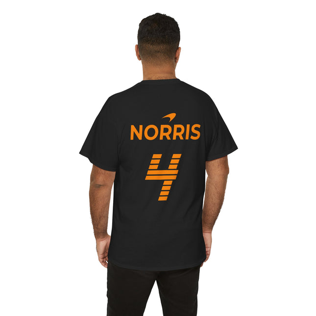 Lando Norris, F1 Racing Driver, Grand Prix, Formula One (One Side) T-Shirt