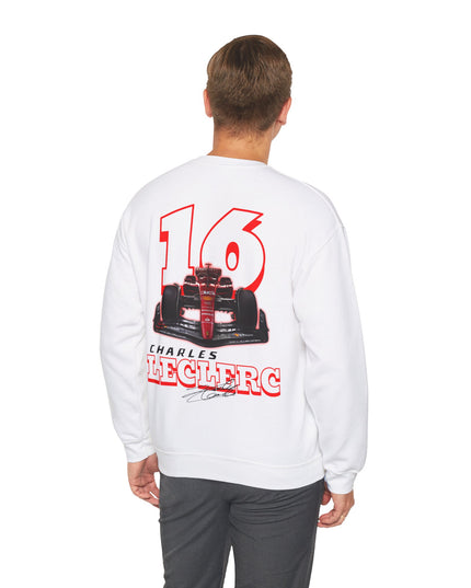 Charles Leclerc, F1 Racing Driver, Grand Prix, Formula One Sweatshirt  (Two Side)