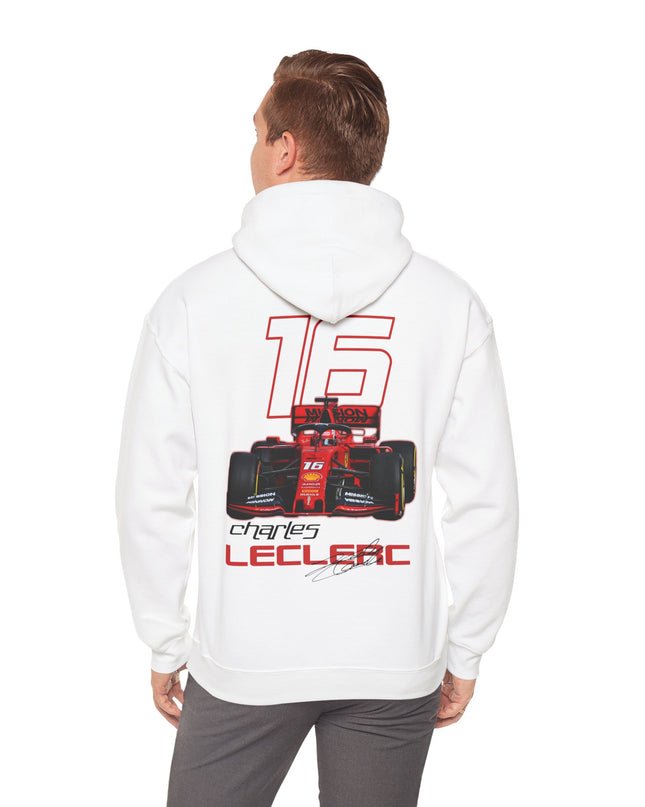 Charles Leclerc, F1 Racing Driver, Grand Prix, Formula One (Two Side) Hoodie