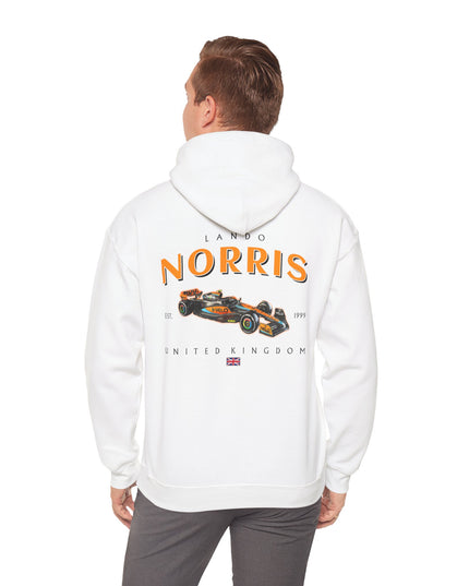 Lando Norris, F1 Racing Driver, Grand Prix, Formula One (Two Side) Hoodie