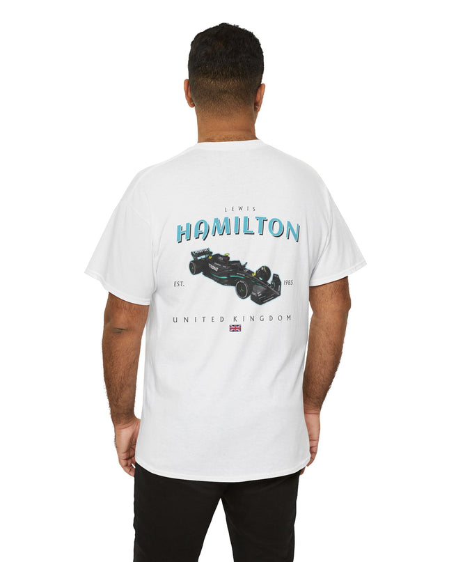 Lewis Hamilton, F1 Racing Driver, Grand Prix, Formula One (One Side) T-Shirt