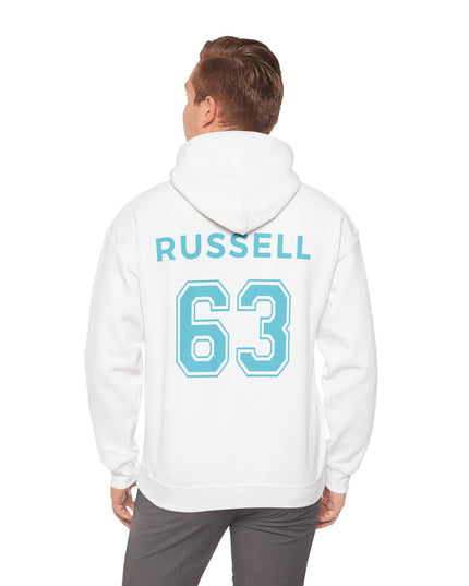 George Russell, F1 Racing Driver, Grand Prix, Formula One (Two Side) Hoodie