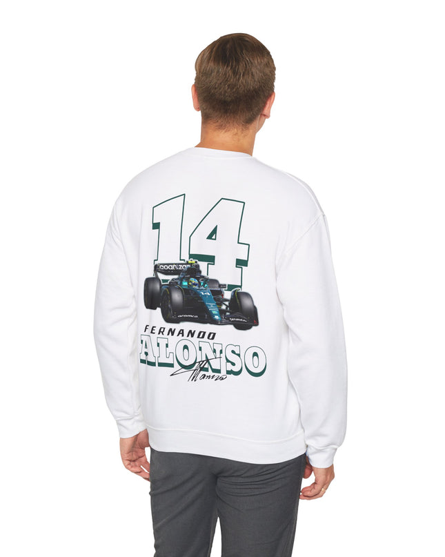 Fernando Alonso, F1 Racing Driver, Grand Prix, Formula One Sweatshirt  (Two Side)