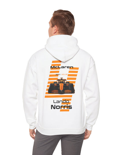 Lando Norris, F1 Racing Driver, Grand Prix, Formula One (Two Side) Hoodie