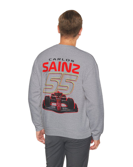 Carlos Sainz, F1 Racing Driver, Grand Prix, Formula One Sweatshirt  (Two Side)