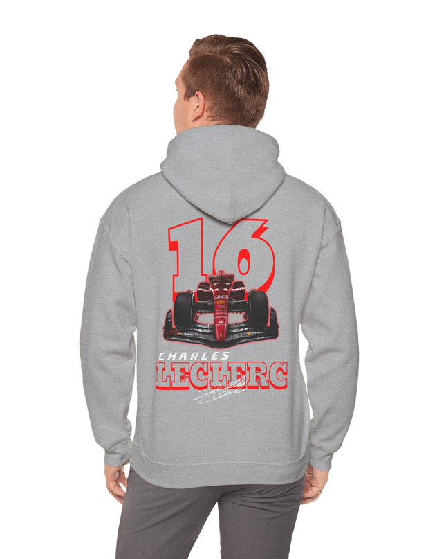 Charles Leclerc, F1 Racing Driver, Grand Prix, Formula One (Two Side) Hoodie