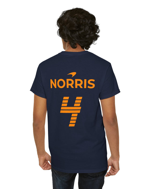 Lando Norris, F1 Racing Driver, Grand Prix, Formula One (One Side) T-Shirt