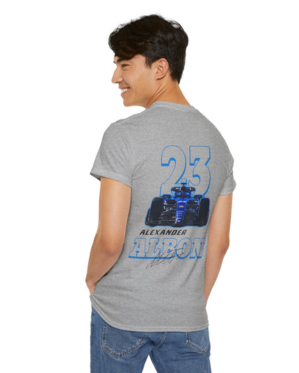 Alexander Albon, F1 Racing Driver, Grand Prix, Formula One (Two Side) T-Shirt