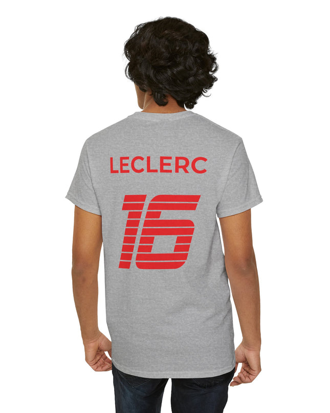 Charles Leclerc, F1 Racing Driver, Grand Prix, Formula One (One Side) T-Shirt