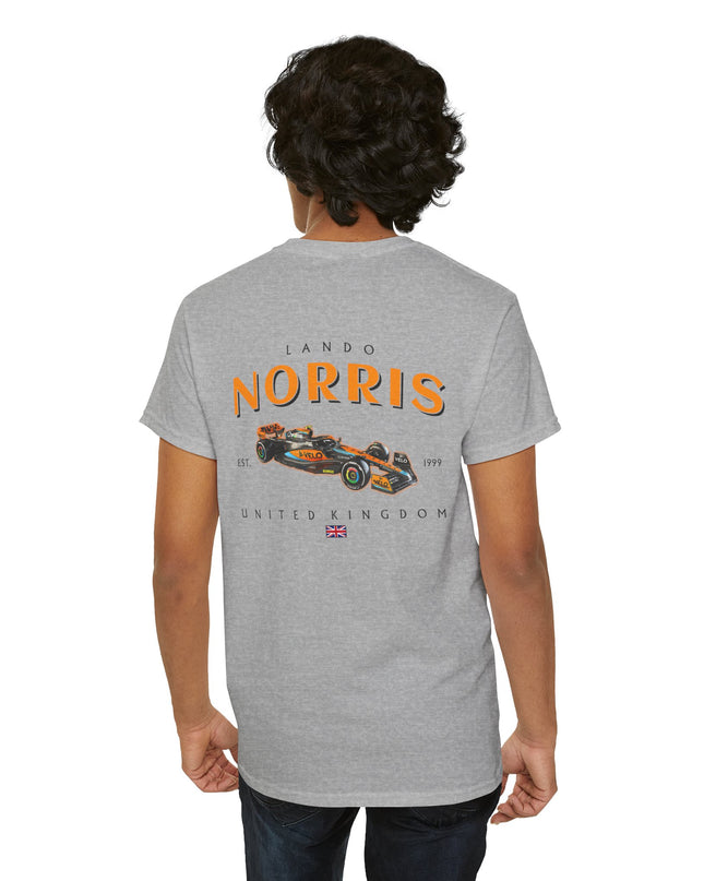 Lando Norris, F1 Racing Driver, Grand Prix, Formula One (Two Side) T-Shirt