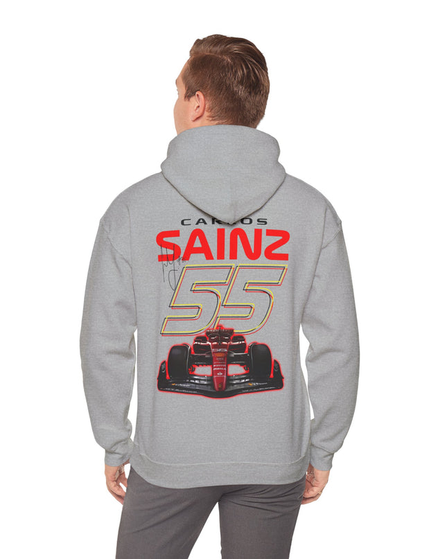 Carlos Sainz, F1 Racing Driver, Grand Prix, Formula One (Two Side) Hoodie