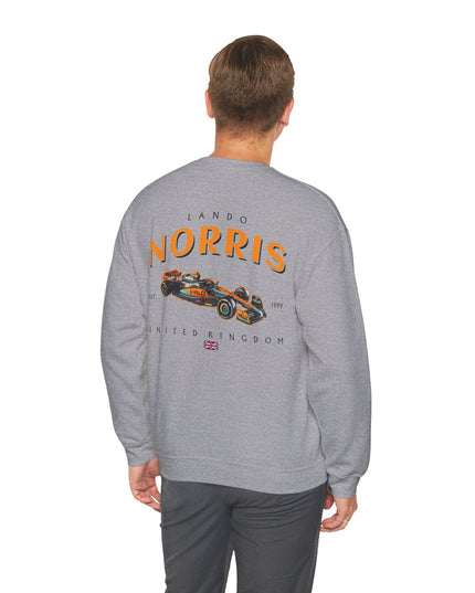 Lando Norris, F1 Racing Driver, Grand Prix, Formula One Sweatshirt  (Two Side)