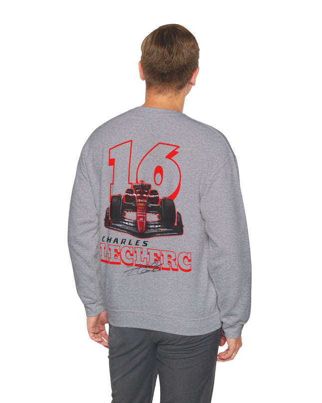 Charles Leclerc, F1 Racing Driver, Grand Prix, Formula One Sweatshirt  (Two Side)