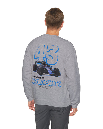 Franco Colapinto, F1 Racing Driver, Grand Prix, Formula One Sweatshirt  (Two Side)