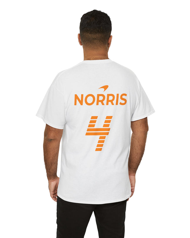 Lando Norris, F1 Racing Driver, Grand Prix, Formula One (One Side) T-Shirt