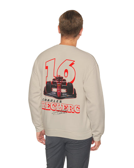 Charles Leclerc, F1 Racing Driver, Grand Prix, Formula One Sweatshirt  (Two Side)