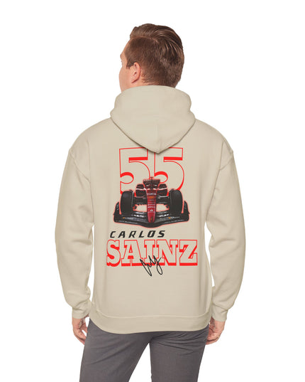 Carlos Sainz, F1 Racing Driver, Grand Prix, Formula One (Two Side) Hoodie