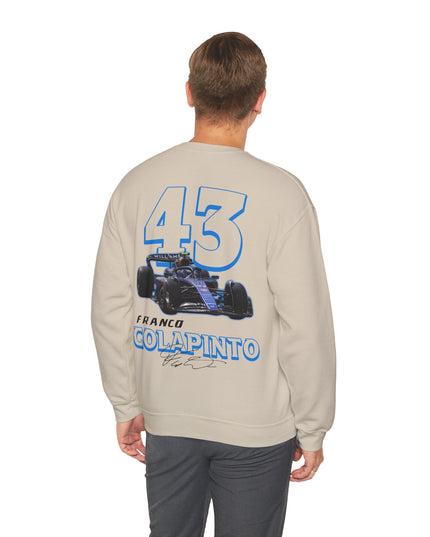 Franco Colapinto, F1 Racing Driver, Grand Prix, Formula One Sweatshirt  (Two Side)
