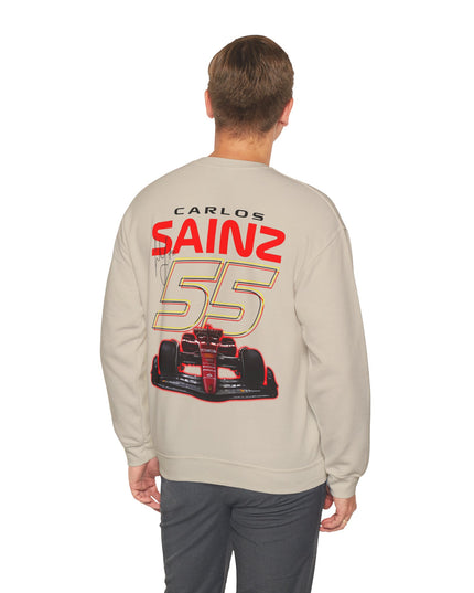 Carlos Sainz, F1 Racing Driver, Grand Prix, Formula One Sweatshirt  (Two Side)