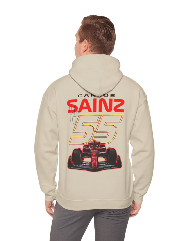 Carlos Sainz, F1 Racing Driver, Grand Prix, Formula One (Two Side) Hoodie