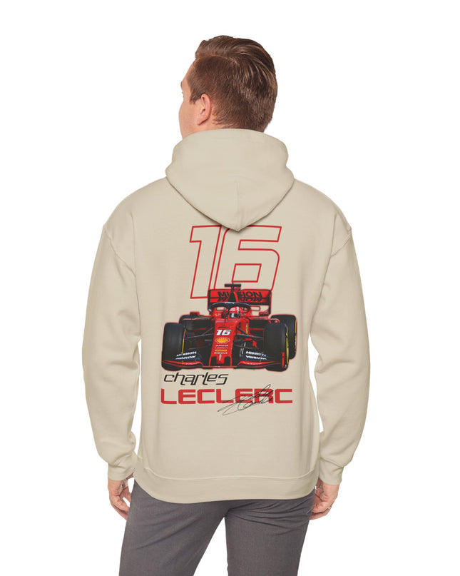 Charles Leclerc, F1 Racing Driver, Grand Prix, Formula One (Two Side) Hoodie