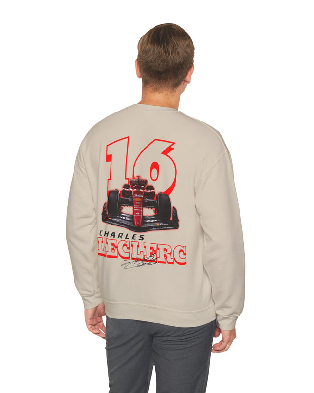 Charles Leclerc, F1 Racing Driver, Grand Prix, Formula One Sweatshirt  (Two Side)