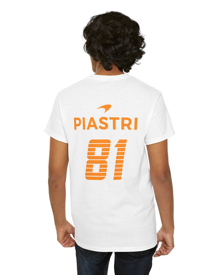 Oscar Piastri, F1 Racing Driver, Grand Prix, Formula One (One Side) T-Shirt