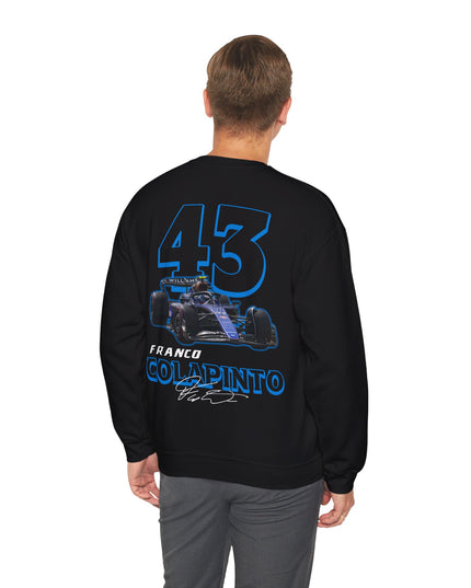 Franco Colapinto, F1 Racing Driver, Grand Prix, Formula One Sweatshirt  (Two Side)