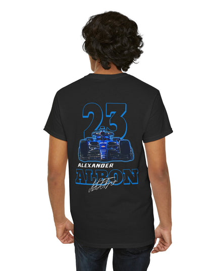 Alexander Albon, F1 Racing Driver, Grand Prix, Formula One (Two Side) T-Shirt