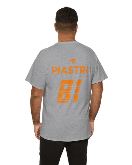 Oscar Piastri, F1 Racing Driver, Grand Prix, Formula One (One Side) T-Shirt