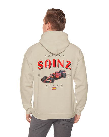 Carlos Sainz, F1 Racing Driver, Grand Prix, Formula One (Two Side) Hoodie