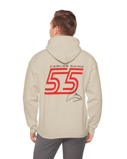 Carlos Sainz, F1 Racing Driver, Grand Prix, Formula One (Two Side) Hoodie