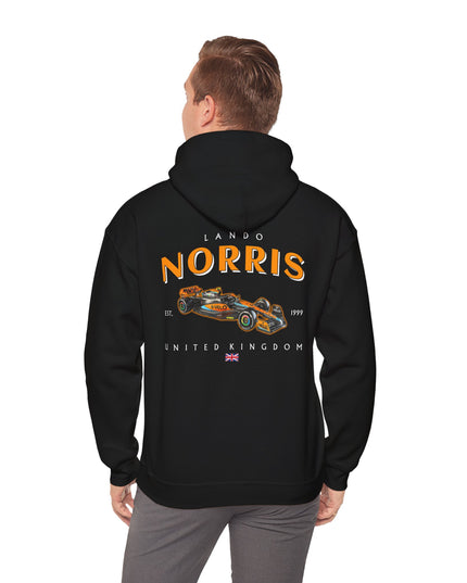 Lando Norris, F1 Racing Driver, Grand Prix, Formula One (Two Side) Hoodie