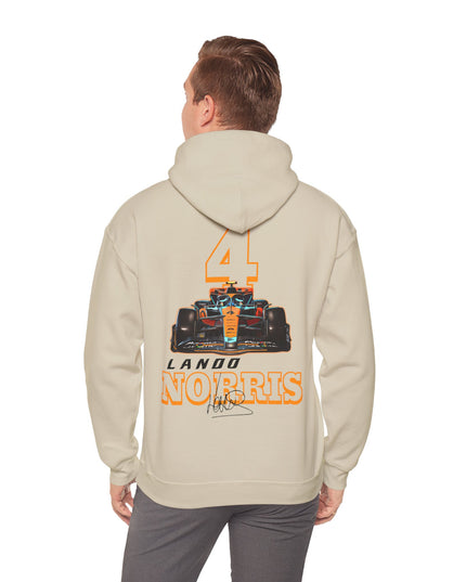 Lando Norris, F1 Racing Driver, Grand Prix, Formula One (Two Side) Hoodie