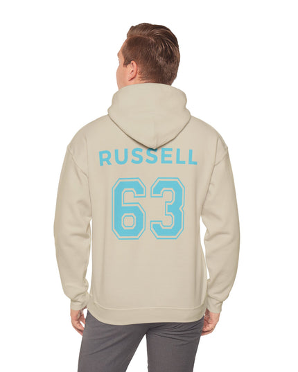 George Russell, F1 Racing Driver, Grand Prix, Formula One (Two Side) Hoodie