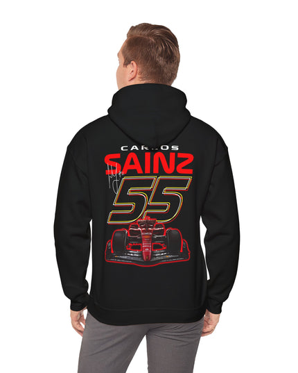 Carlos Sainz, F1 Racing Driver, Grand Prix, Formula One (Two Side) Hoodie