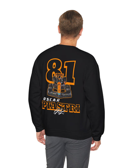 Oscar Piastri, F1 Racing Driver, Grand Prix, Formula One Sweatshirt  (Two Side)