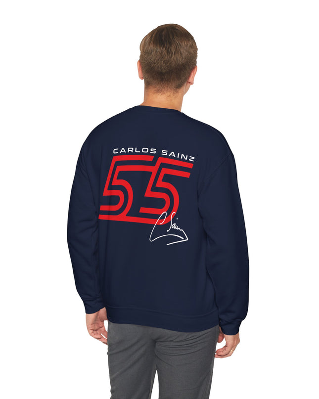 Carlos Sainz, F1 Racing Driver, Grand Prix, Formula One Sweatshirt  (Two Side)