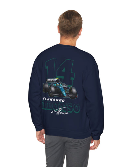 Fernando Alonso, F1 Racing Driver, Grand Prix, Formula One Sweatshirt  (Two Side)