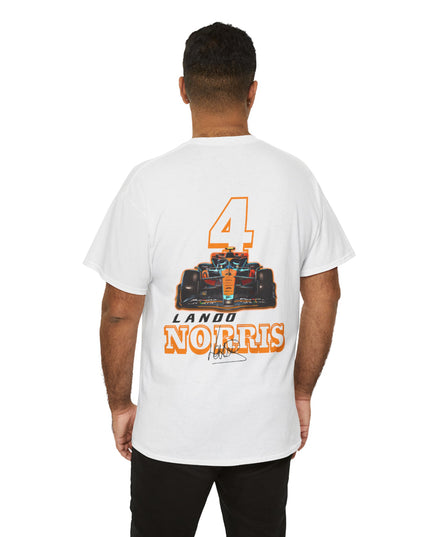 Lando Norris, F1 Racing Driver, Grand Prix, Formula One (Two Side) T-Shirt