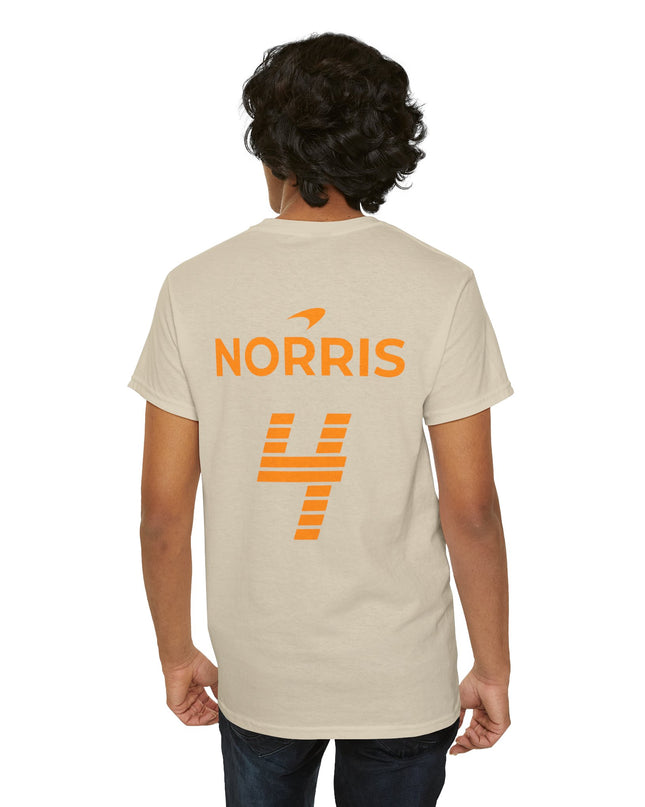 Lando Norris, F1 Racing Driver, Grand Prix, Formula One (One Side) T-Shirt