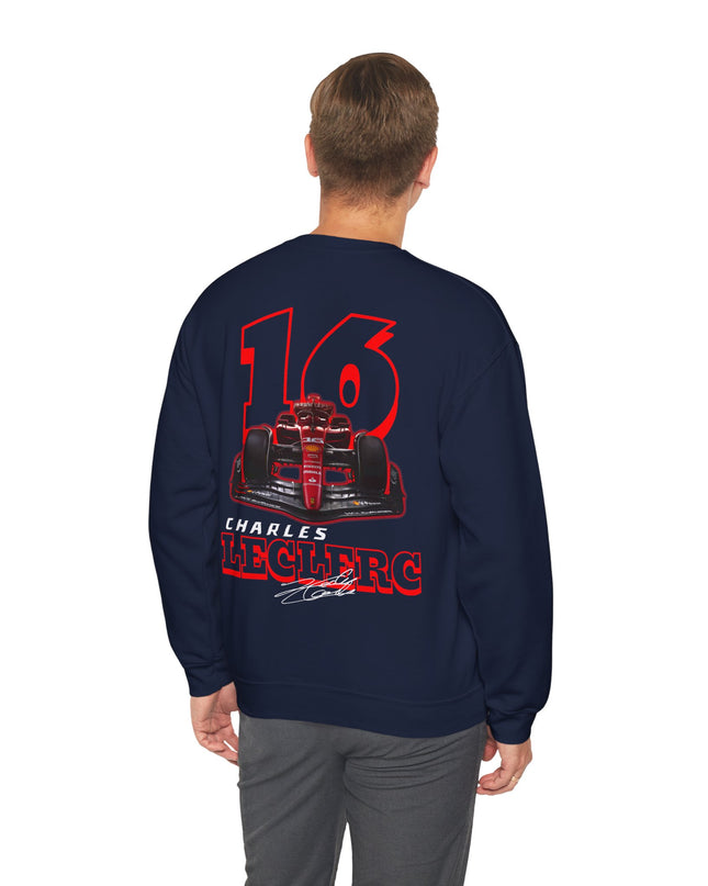 Charles Leclerc, F1 Racing Driver, Grand Prix, Formula One Sweatshirt  (Two Side)