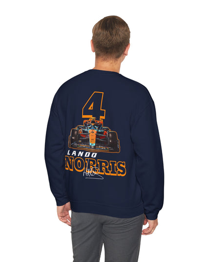 Lando Norris, F1 Racing Driver, Grand Prix, Formula One Sweatshirt  (Two Side)