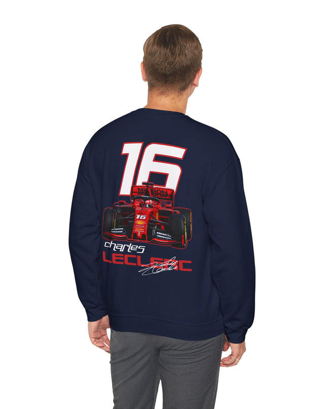 Charles Leclerc, F1 Racing Driver, Grand Prix, Formula One Sweatshirt  (Two Side)