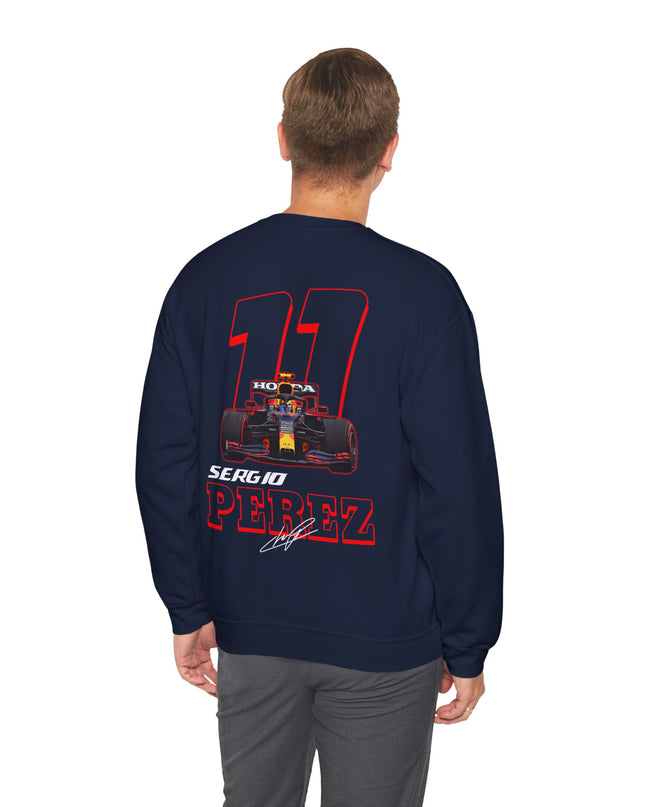 Sergio Perez, F1 Racing Driver, Grand Prix, Formula One Sweatshirt  (Two Side)